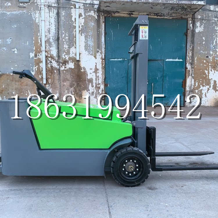 猇亭区小型电动叉车1吨2吨步行站驾式电瓶堆高充电装卸车液压升降车铲车